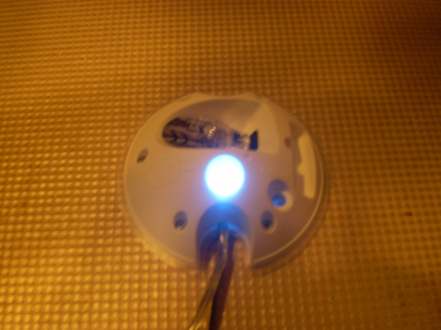 LED on